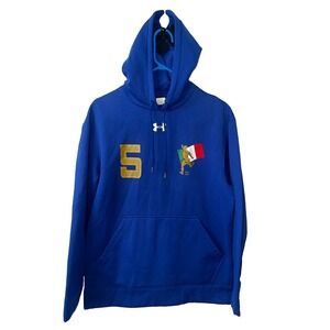 Under Armour UKElite Soccer Men's Loose Fit Hoodie Sweatshirt Pockets Size Small